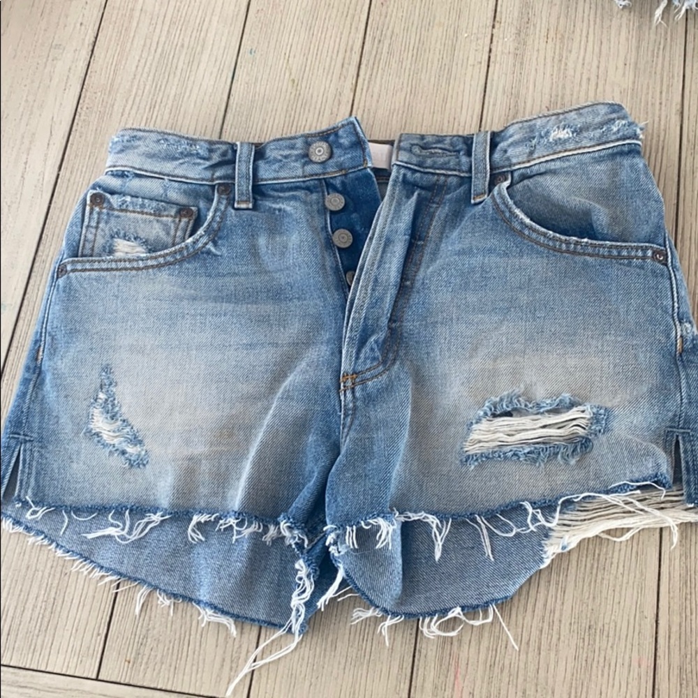 Boyish Jean cutoff shorts. Size 25.
